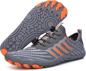 Hike Barefoot Water Shoes, Grounded Footwear Pro Barefoot Shoes Women Men, Non-Slip Athletic Hiking Trail Running Shoe, Breathable Zero Drop Water Shoe Wide Toe Box