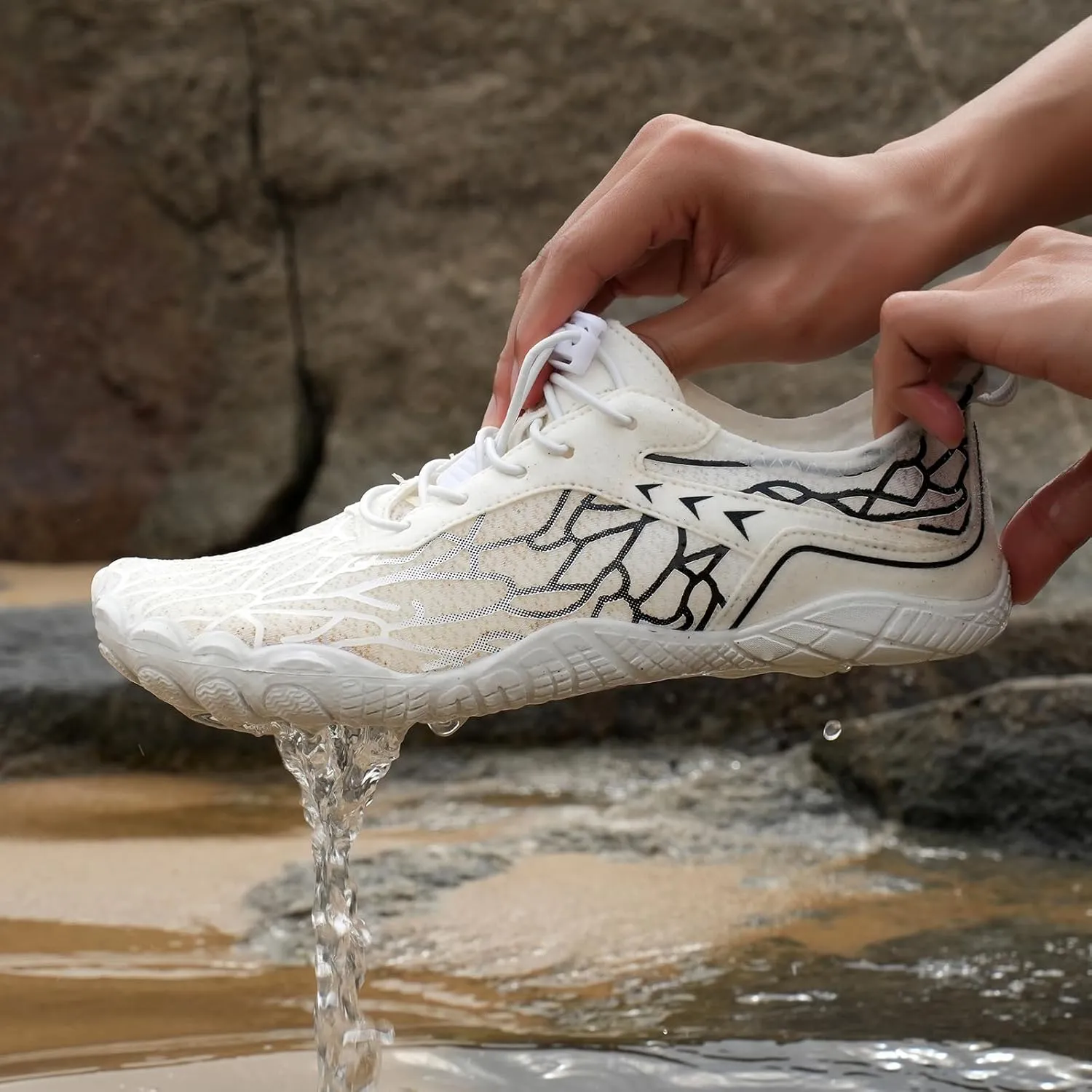 Hiking Footwear Women,Pro Barefoot Shoe,Wide Toe Box Healthy & Non-Slip Barefoot Shoes Unisex,Running Hike Shoes Women Men