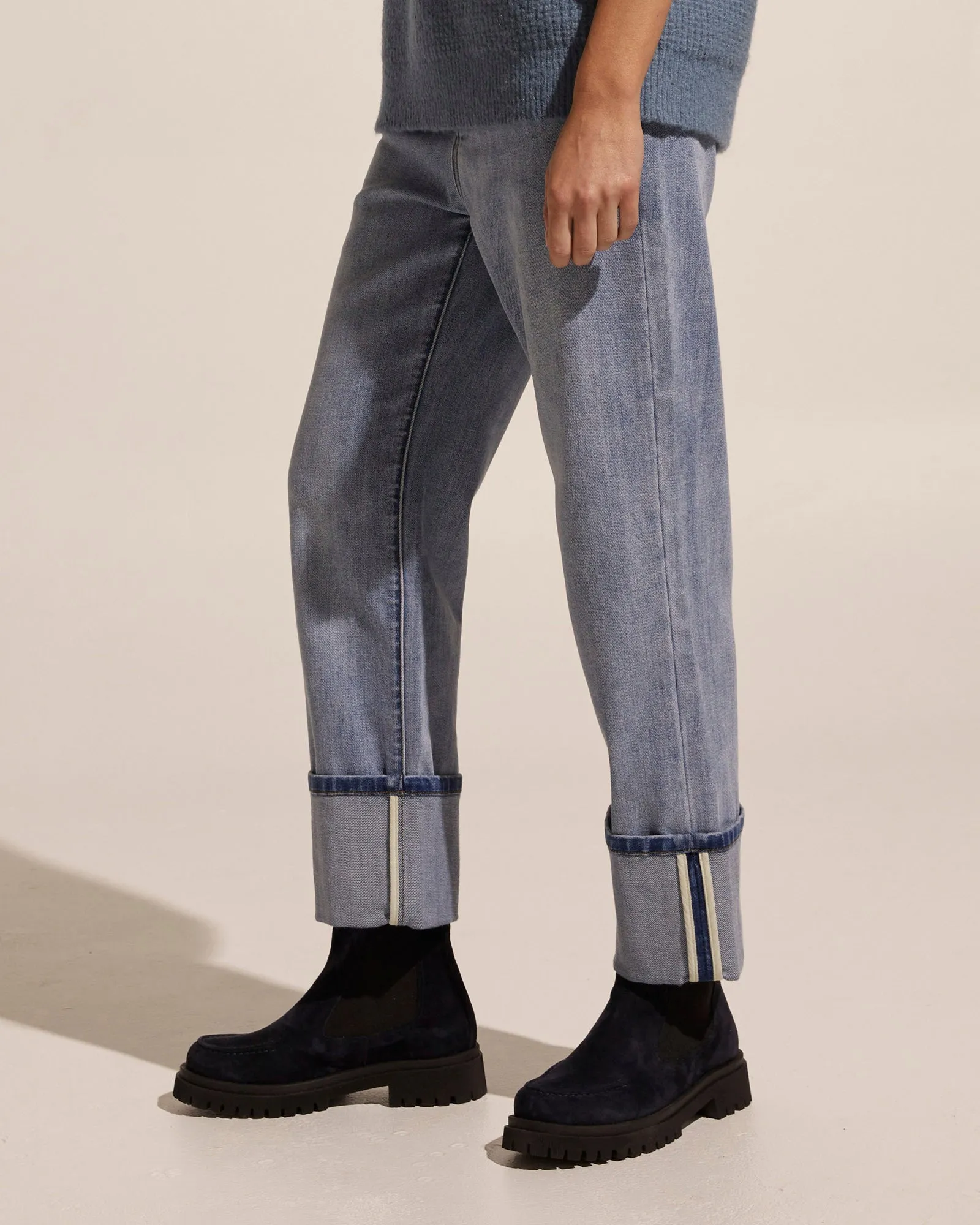 Journey Jean - Washed Denim