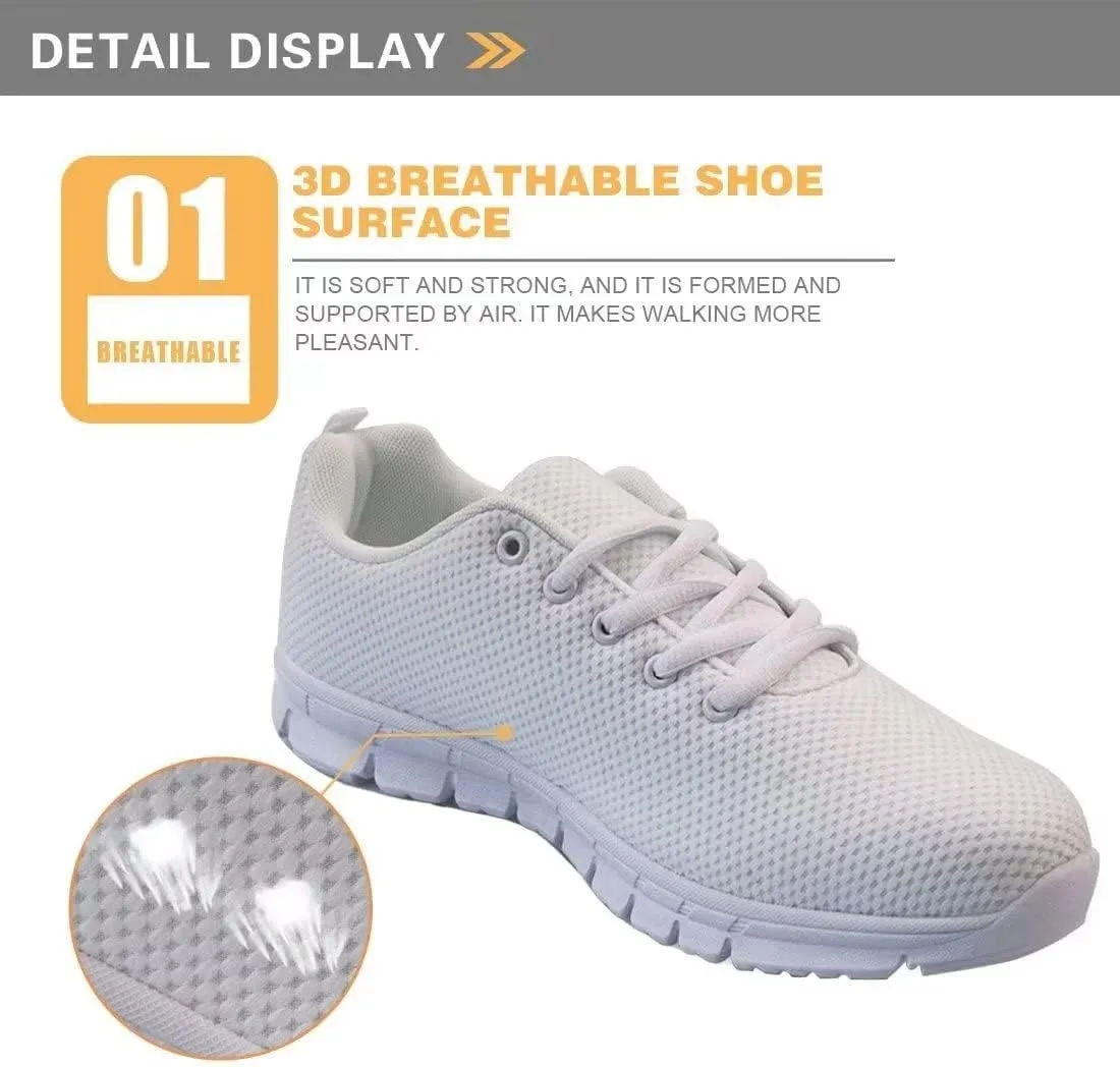KEIAHUAN Women's Running Shoes Lightweight Training Shoes Casual Tennis Shoes Non Slip Breathable Mesh Sneakers for Gym Workout Sports