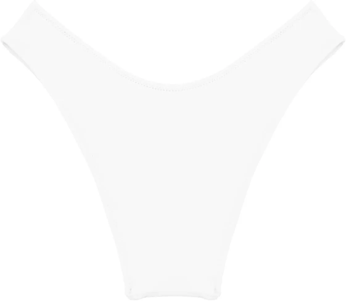 Kepblom Women's Low Rise High Cut Bikini Bottom