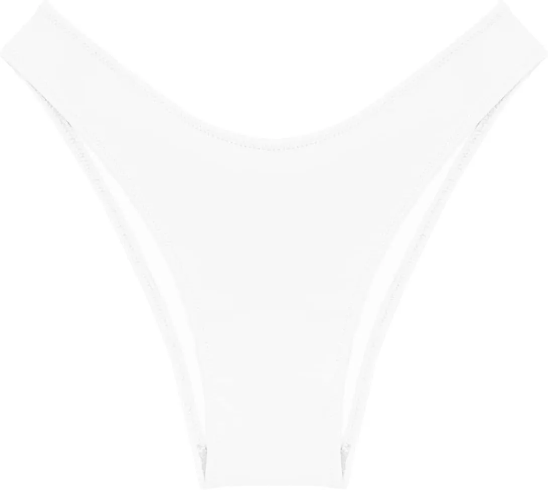 Kepblom Women's Low Rise High Cut Bikini Bottom