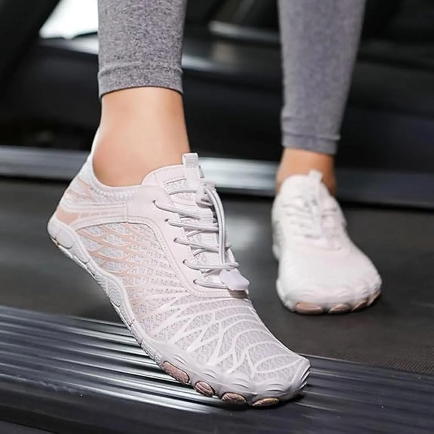 Kizu Footwear Barefoot Shoes, Non-Slip Waterproof Wide Toe Box Slip On Water Shoes, Wide Toe Box Non-Slip Breathable Water Shoes