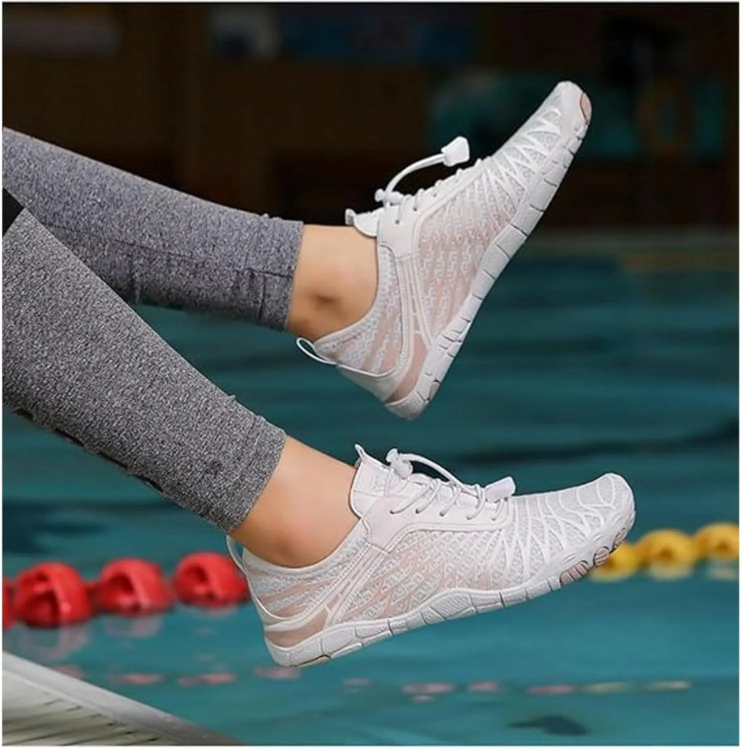 Kizu Footwear Barefoot Shoes, Non-Slip Waterproof Wide Toe Box Slip On Water Shoes, Wide Toe Box Non-Slip Breathable Water Shoes