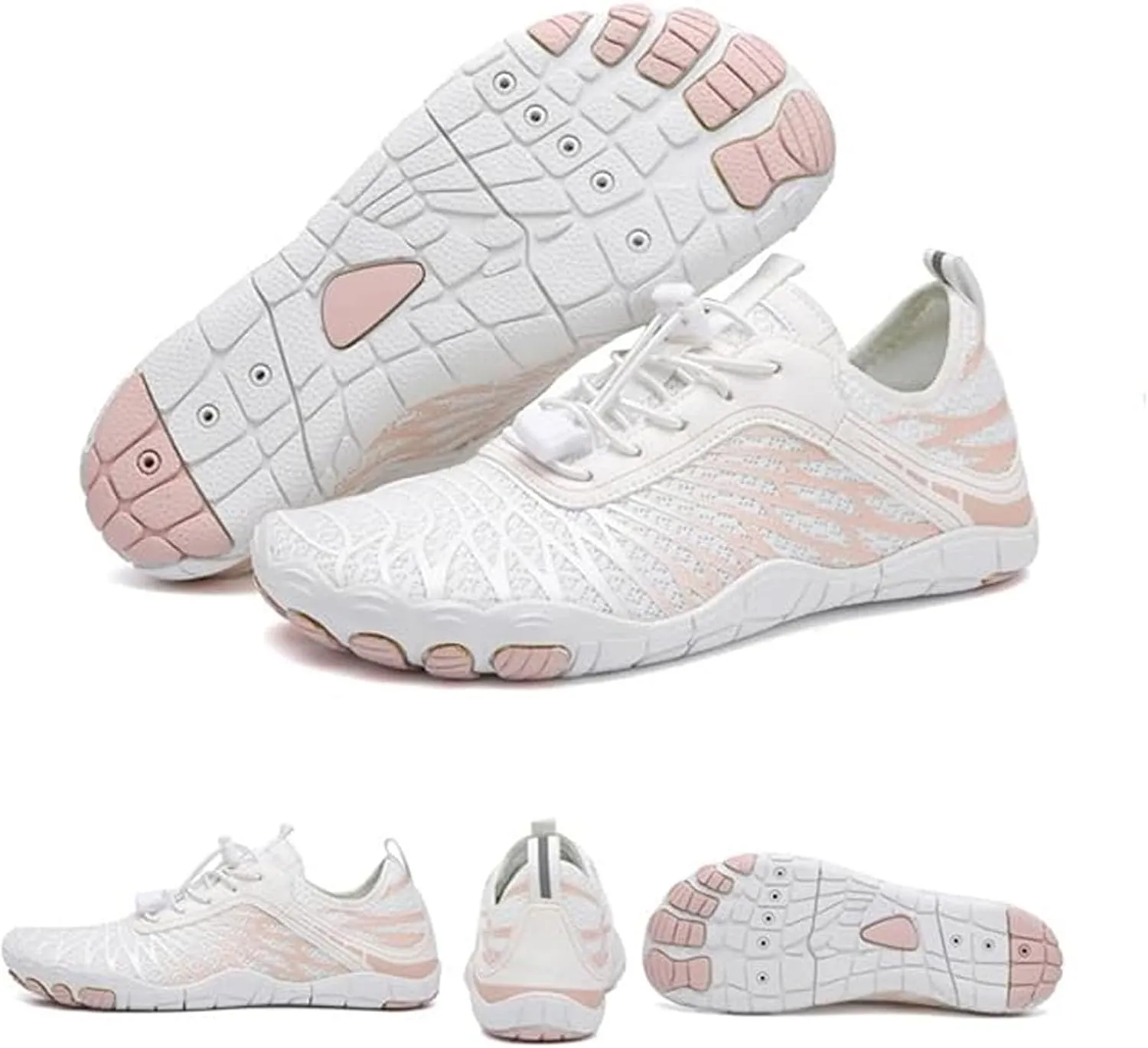 Kizu Footwear Barefoot Shoes, Non-Slip Waterproof Wide Toe Box Slip On Water Shoes, Wide Toe Box Non-Slip Breathable Water Shoes
