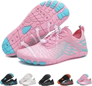 Kizu Footwear Barefoot Shoes, Non-Slip Waterproof Wide Toe Box Slip On Water Shoes, Wide Toe Box Non-Slip Breathable Water Shoes
