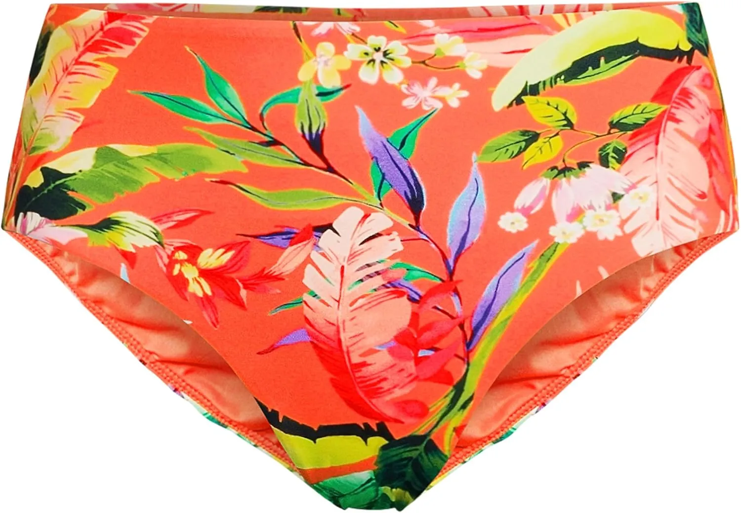 Lands' End Women's Chlorine Resistant Mid Rise Classic Bikini Bottoms