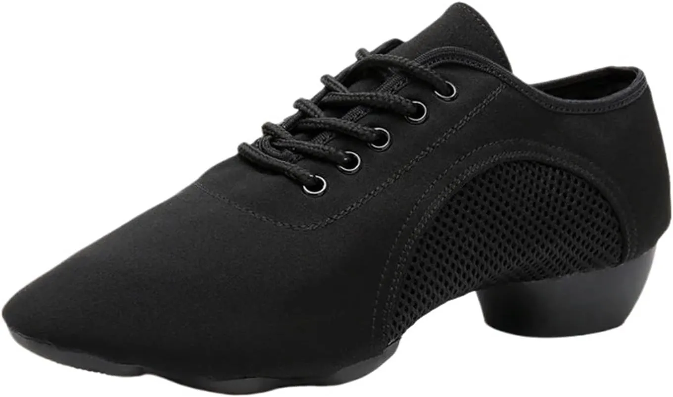 Latin Dance Shoes Man 1pair/Set Men Women Standard Ballroom Tango Latin Dance Shoes Canvas Jazz Dancing Soft Indoor Shoes
