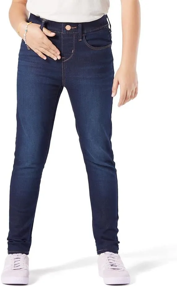 Levi Strauss Signature Gold Girls' Pull on Super Skinny Jeans