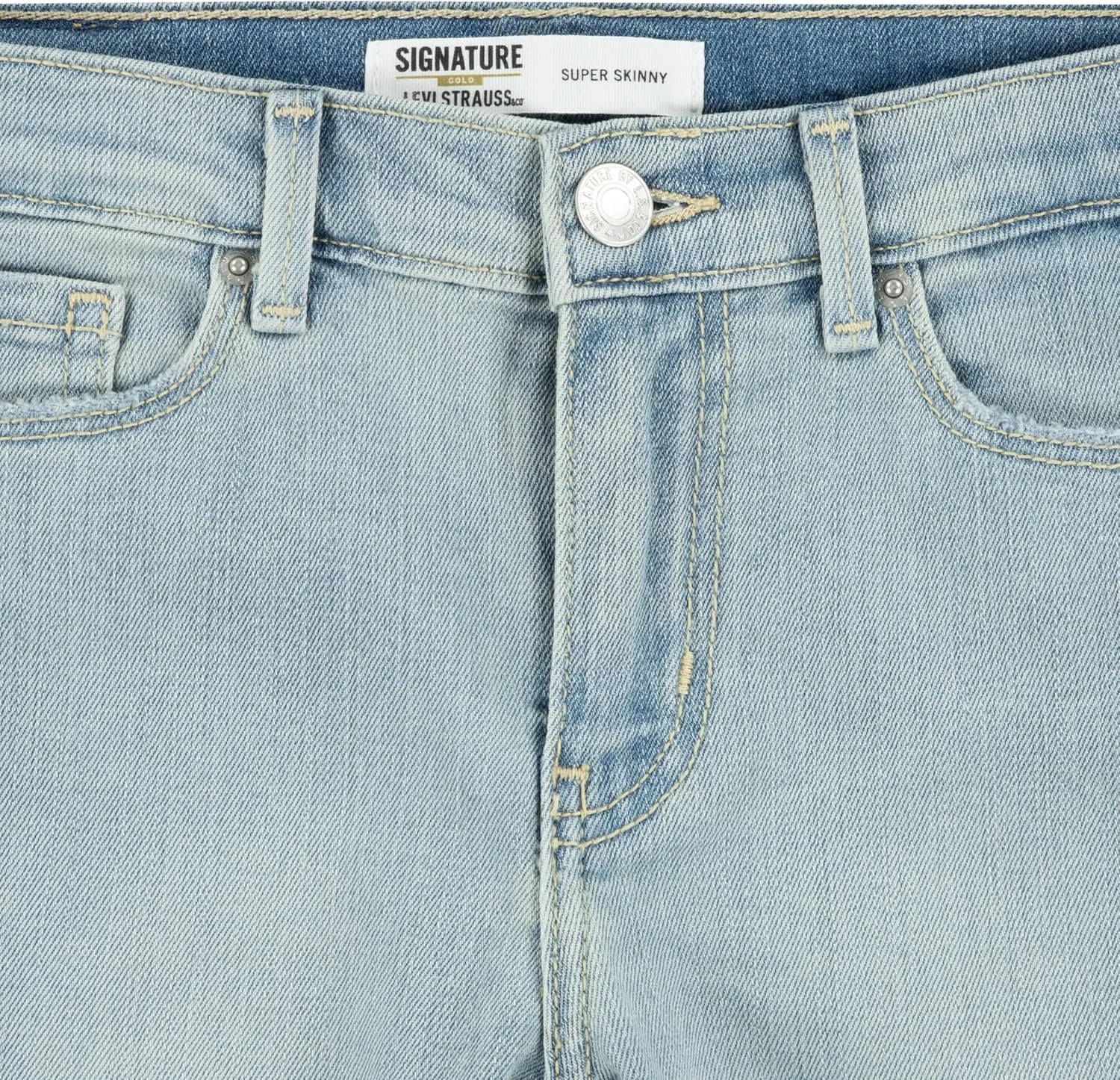 Levi Strauss Signature Gold Girls' Super Skinny Jeans