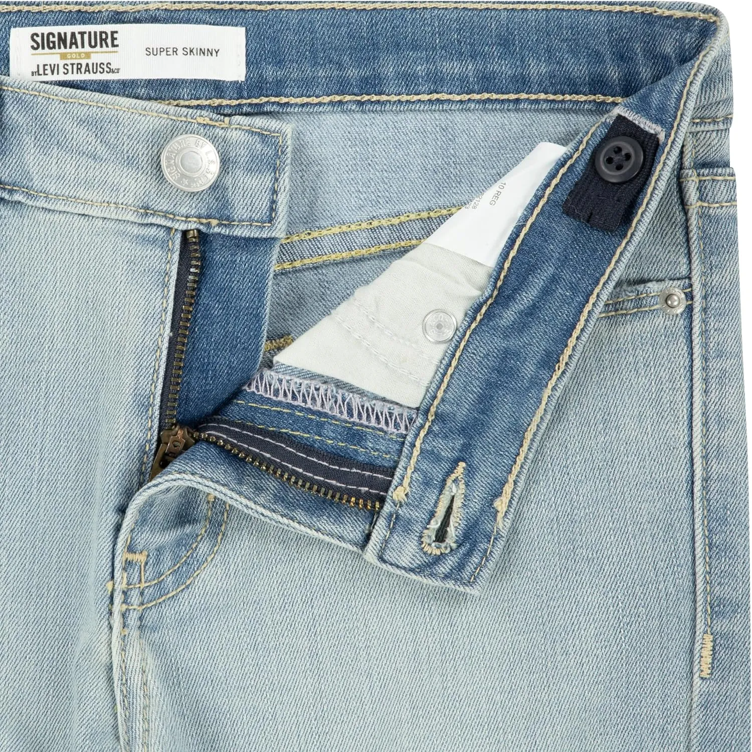 Levi Strauss Signature Gold Girls' Super Skinny Jeans