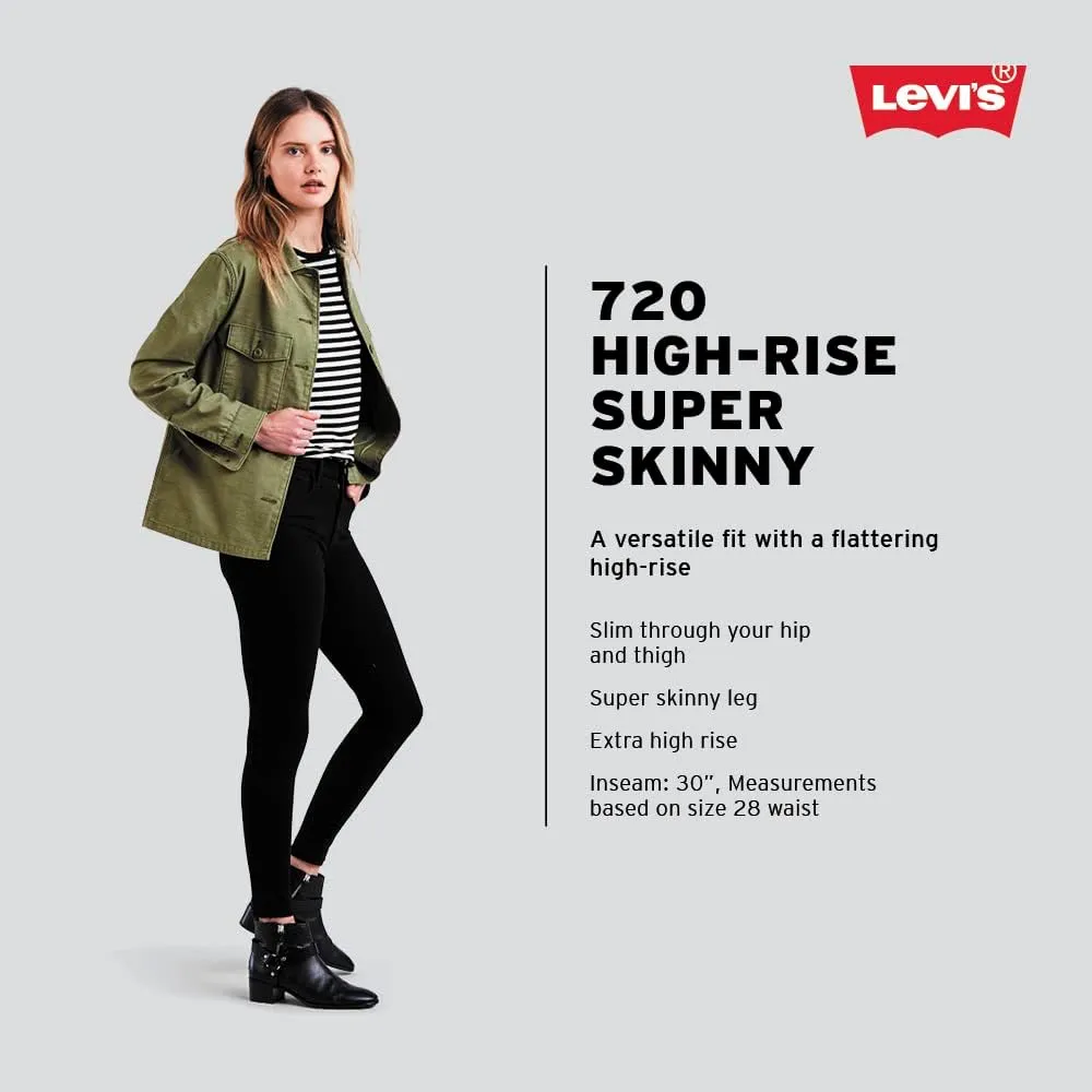Levi's Women's 720 High Rise Super Skinny Jeans