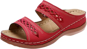 Low Wedge Sandals for Women Sandals Wedge for Women Beach Womens Sandal Comfortable Summer Shoes for Womens 2025