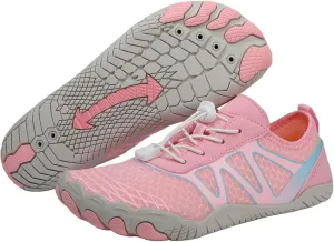 Men Barefoot Water Shoes, Beach Aqua Socks Quick Dry for Outdoor Sport Hiking, Non Slip Healthy Breathable Trail Running Footwear, Wide Toe Zero Drop Slip On Swim Pool, Beach, Surf