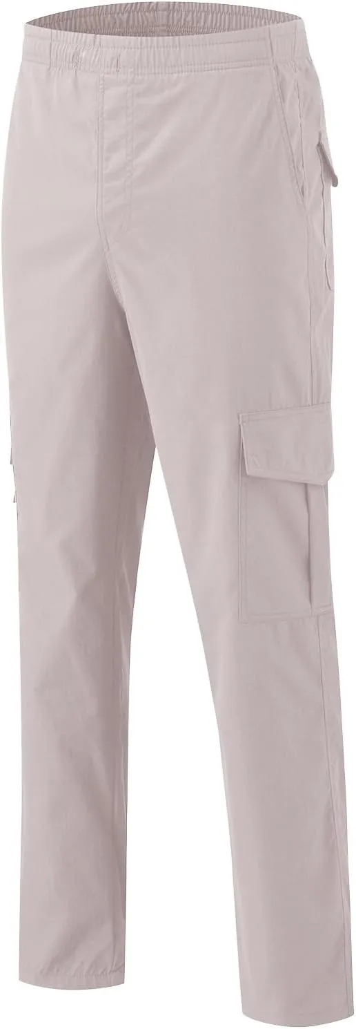 Men Outdoor Cargo Pants Multi Pockets Lightweight Tactical Trousers Plus Size Classic Hiking Jogger Stylish Sweatpants