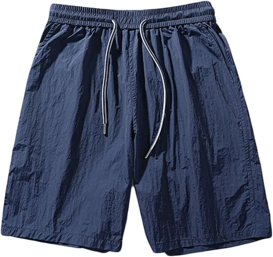 Men Quick Dry Shorts Elastic Waist Sports Shorts Running 2025 Fashion Training Short Summer Casual Joggers