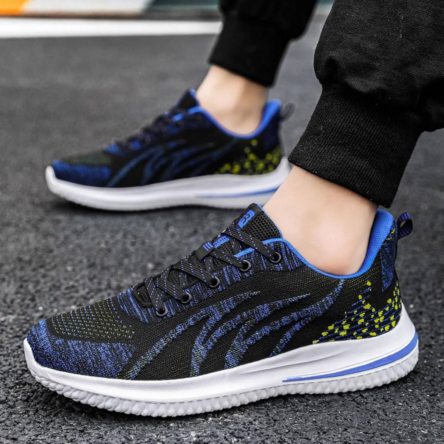 Men's Breathable Barefoot Shoes Breathable Casual Comfortable Walking Sneaker Outdoor Non Slip Jogging Sneakers