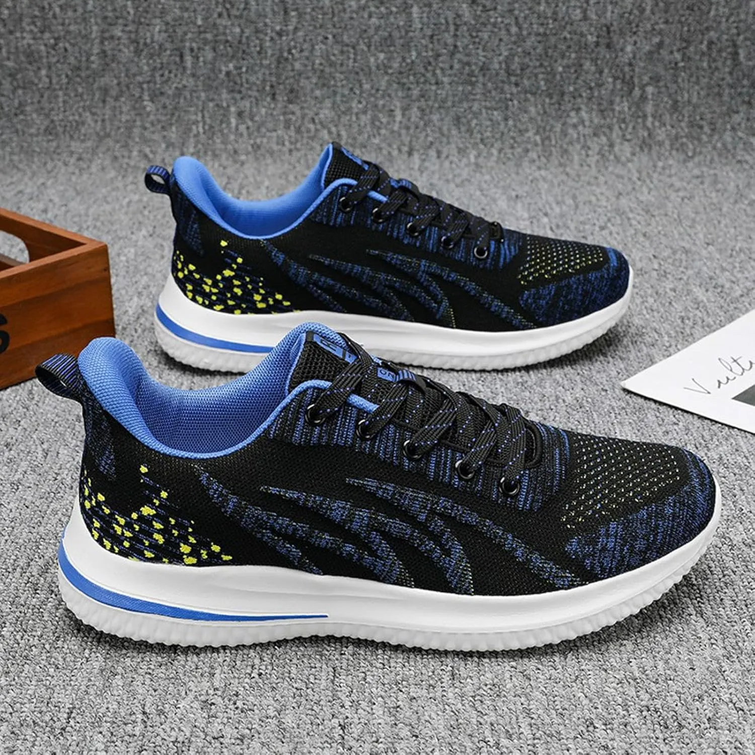 Men's Breathable Barefoot Shoes Breathable Casual Comfortable Walking Sneaker Outdoor Non Slip Jogging Sneakers