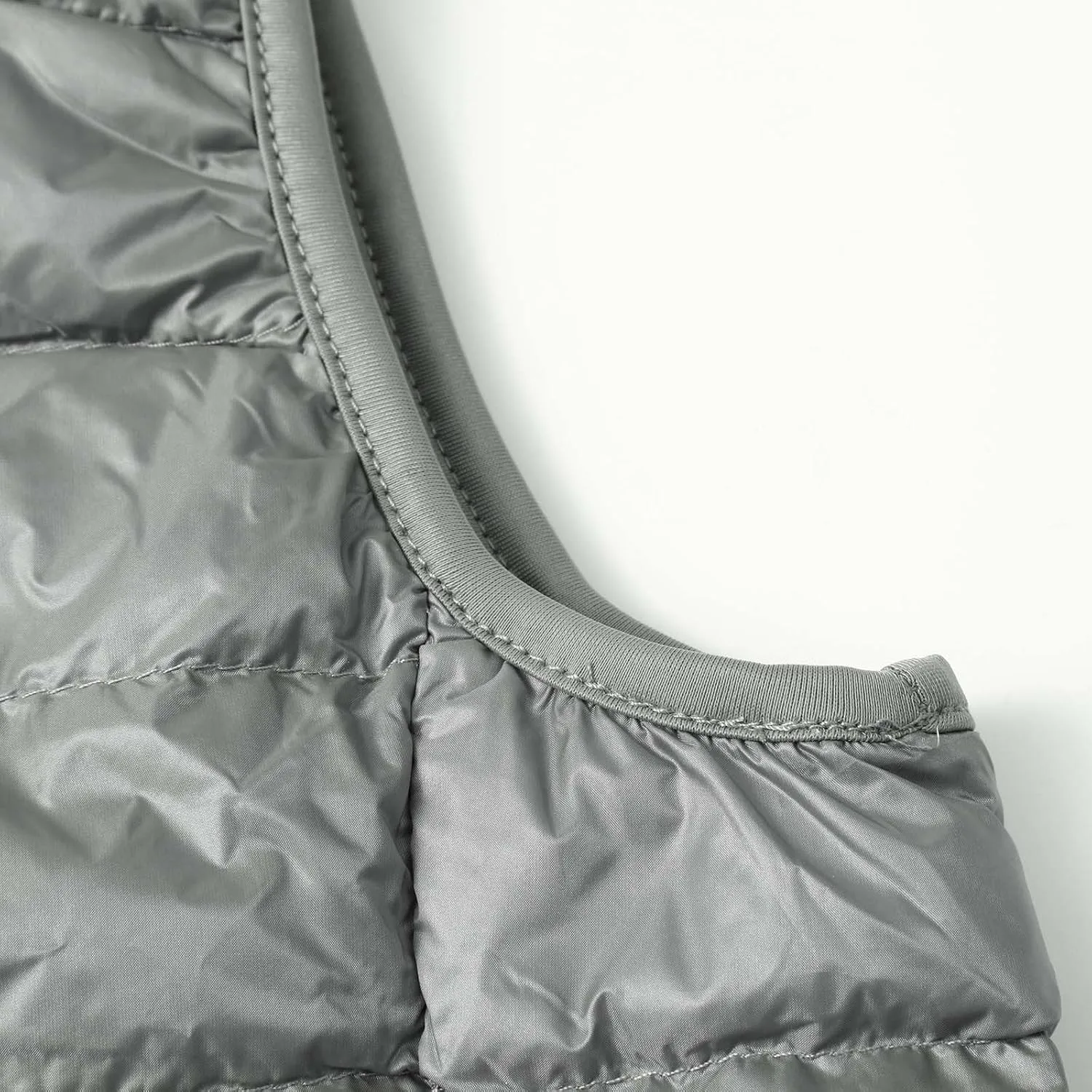 Mens Casual Puffer Vest Quilted Padded Vest Sleeveless Zip Up Down Jacket Lightweight Winter Gilet Warm Outwear
