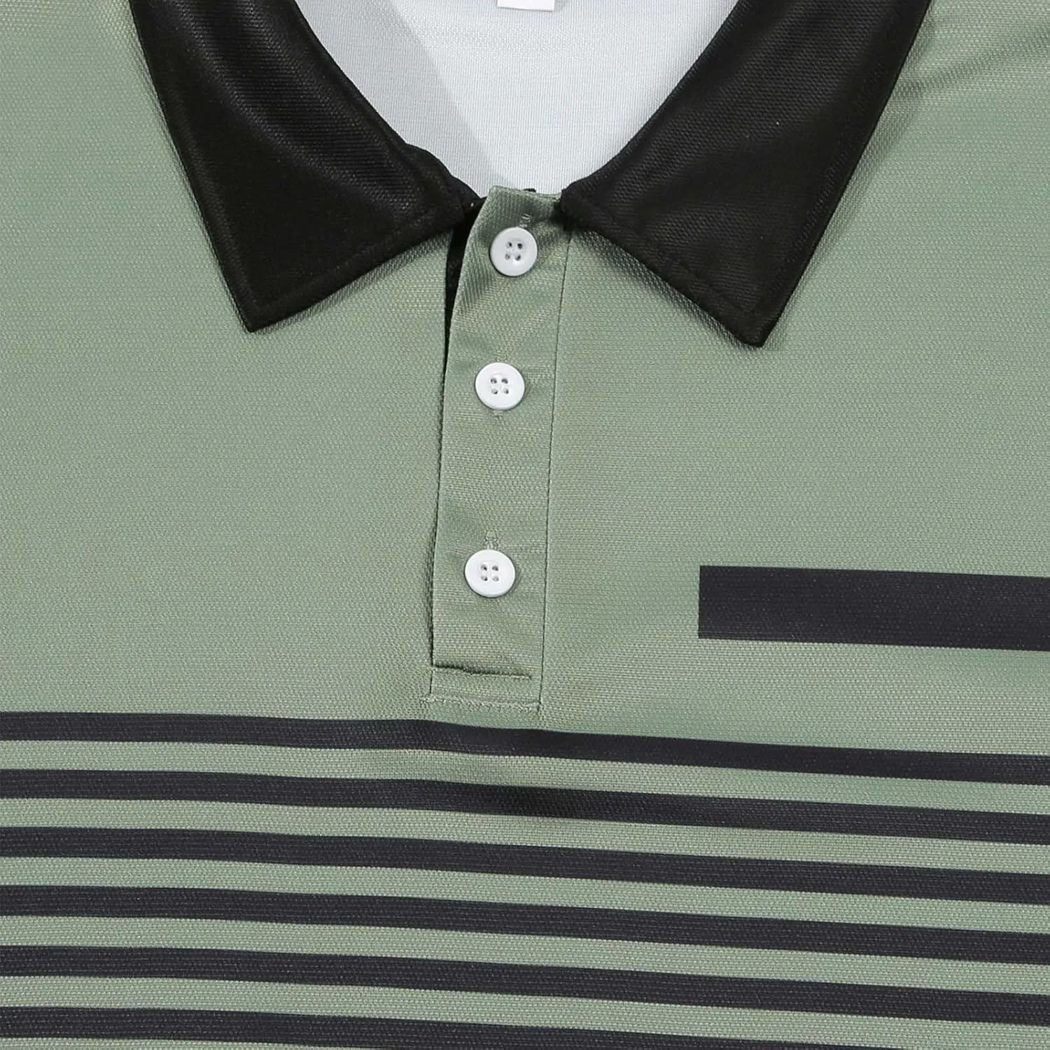 Mens Color Block Polo Shirts Long Sleeve Button Down T Shirts Comfy Slim Fit Golf Shirts 2025 Summer Shirts Trendy