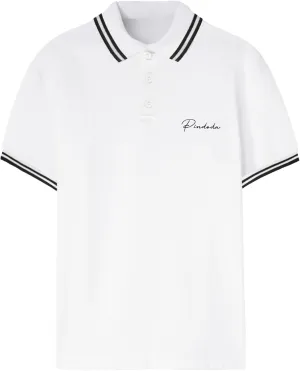 Men's Cotton Pique Golf Polo Shirts Casual Short Sleeve Classic Polo Shirts Button Down Shirts