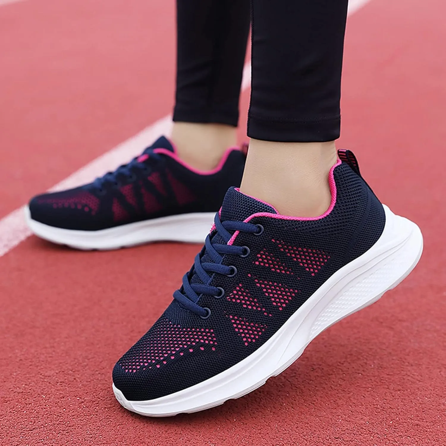 Men's Fashion Sneakers Fashion Sneaker Mens Athletic Running Tennis Shoes Tennis Shoes Casual for Men Black Arch Support for Men