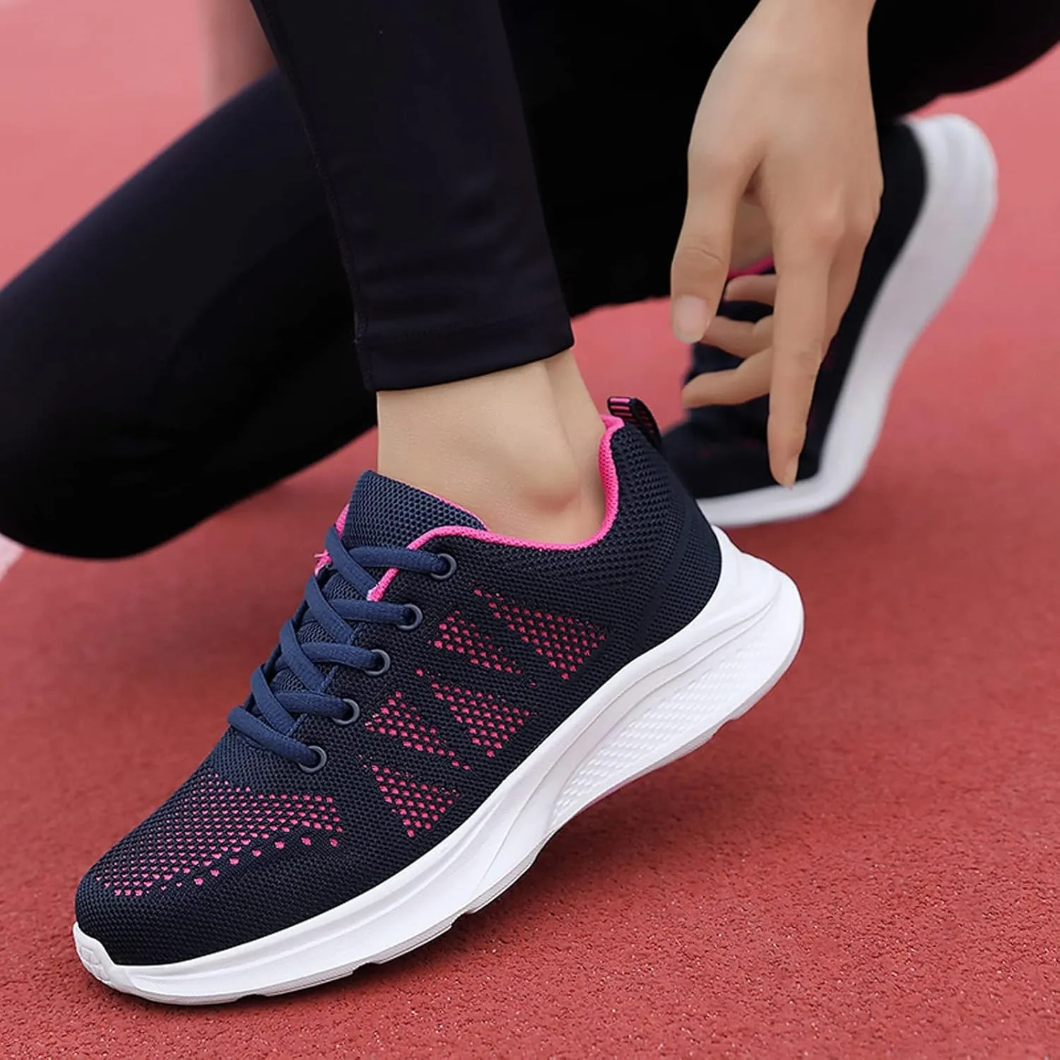Men's Fashion Sneakers Fashion Sneaker Mens Athletic Running Tennis Shoes Tennis Shoes Casual for Men Black Arch Support for Men