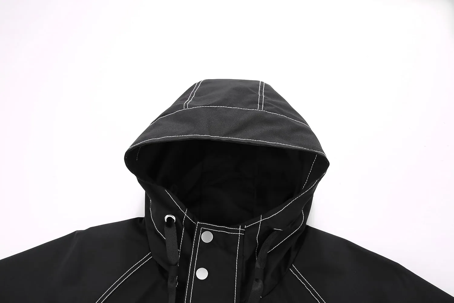 Men's Hooded Softshell Jacket Waterproof Lightweight Insulated Windbreaker Fleece Lined Rain Shell Jacket