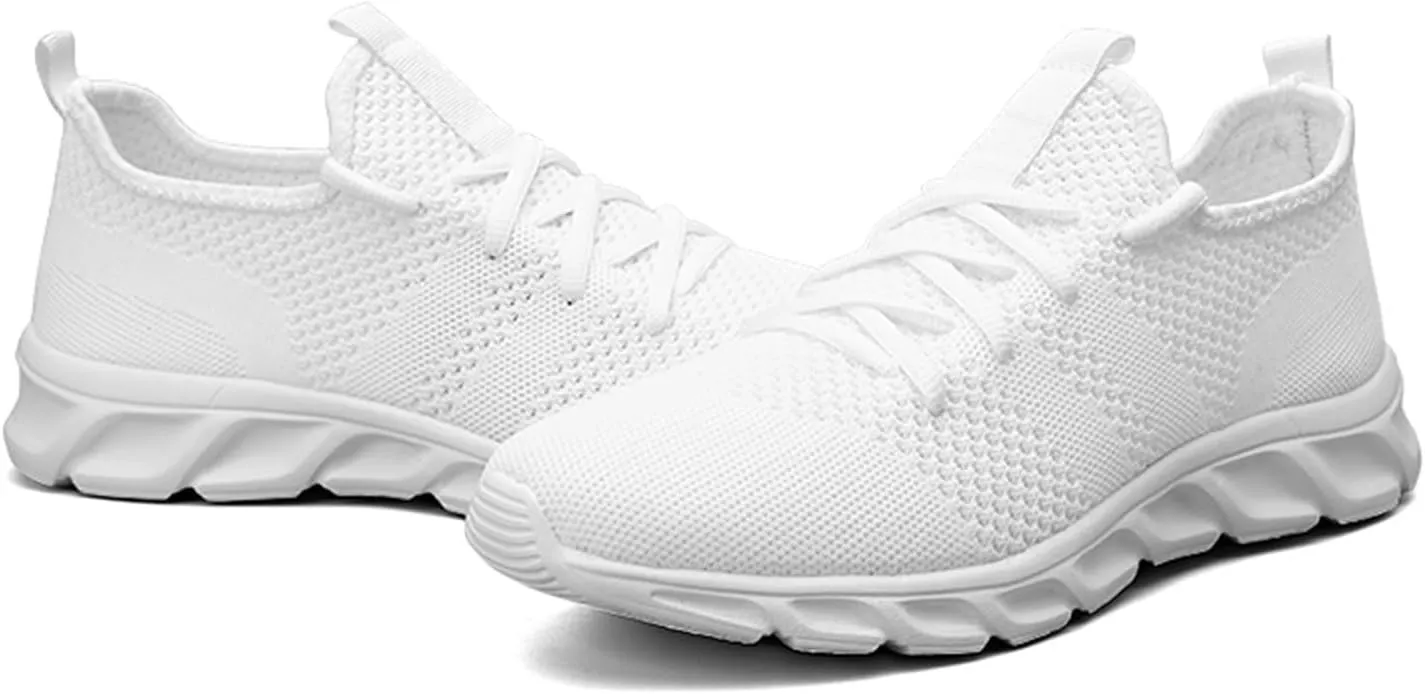 Mens Shoes Mens Sneakers Lightweight Sport Gym Jogging Walking Sneakers Shoe Slip On Comfortable Light Weight Shoes New Walking