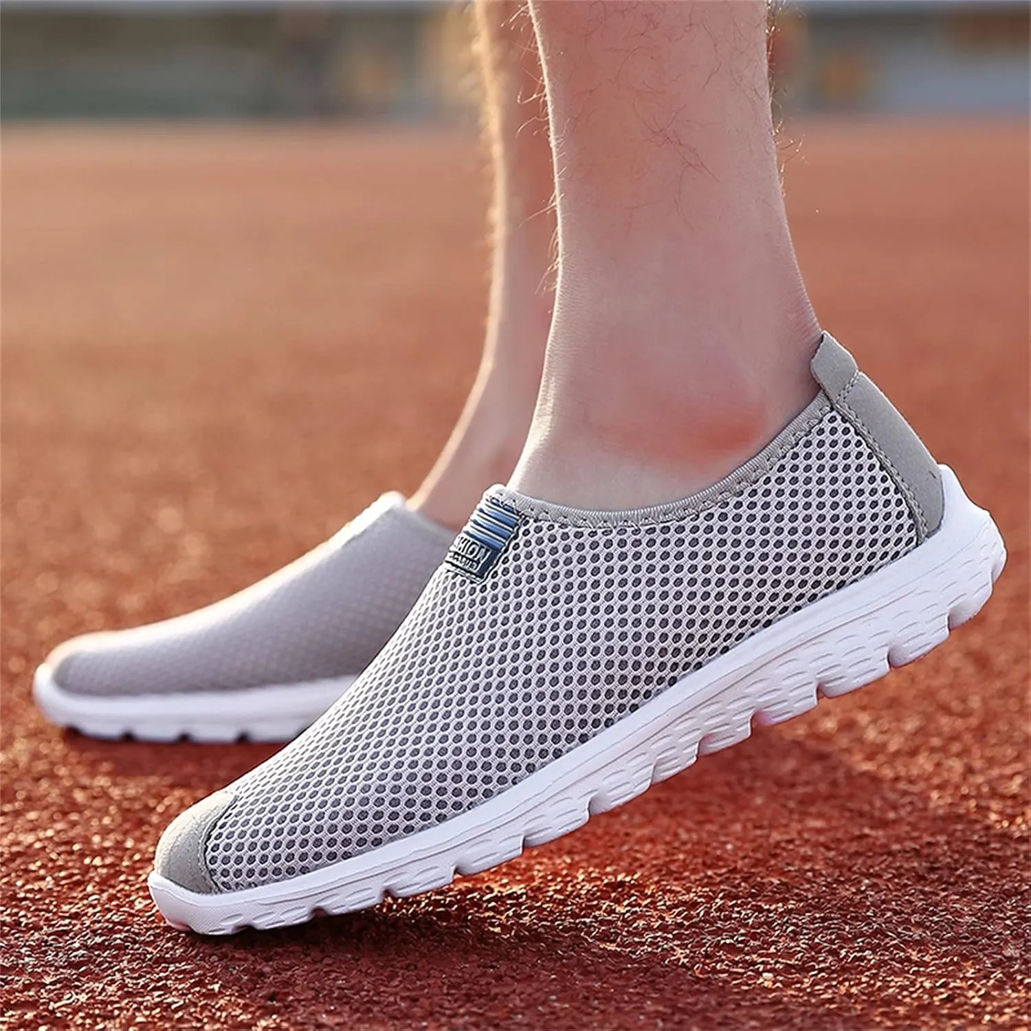 Men's Shoes Mens Tennis Shoes Tennis Shoe for Men Slip on Shoe for Men Running Trail Mesh Sneaker
