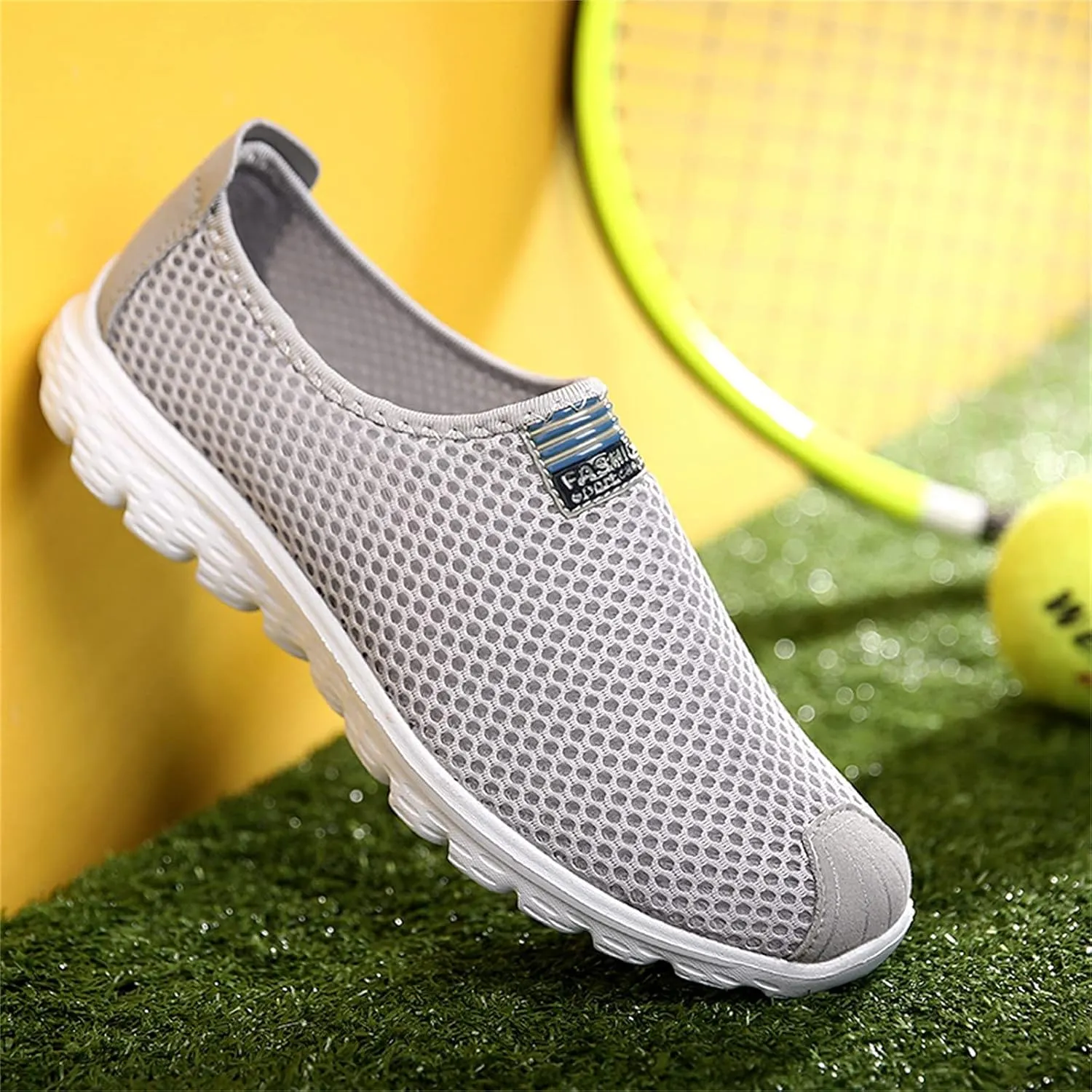 Men's Shoes Mens Tennis Shoes Tennis Shoe for Men Slip on Shoe for Men Running Trail Mesh Sneaker