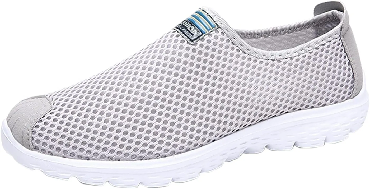 Men's Shoes Mens Tennis Shoes Tennis Shoe for Men Slip on Shoe for Men Running Trail Mesh Sneaker