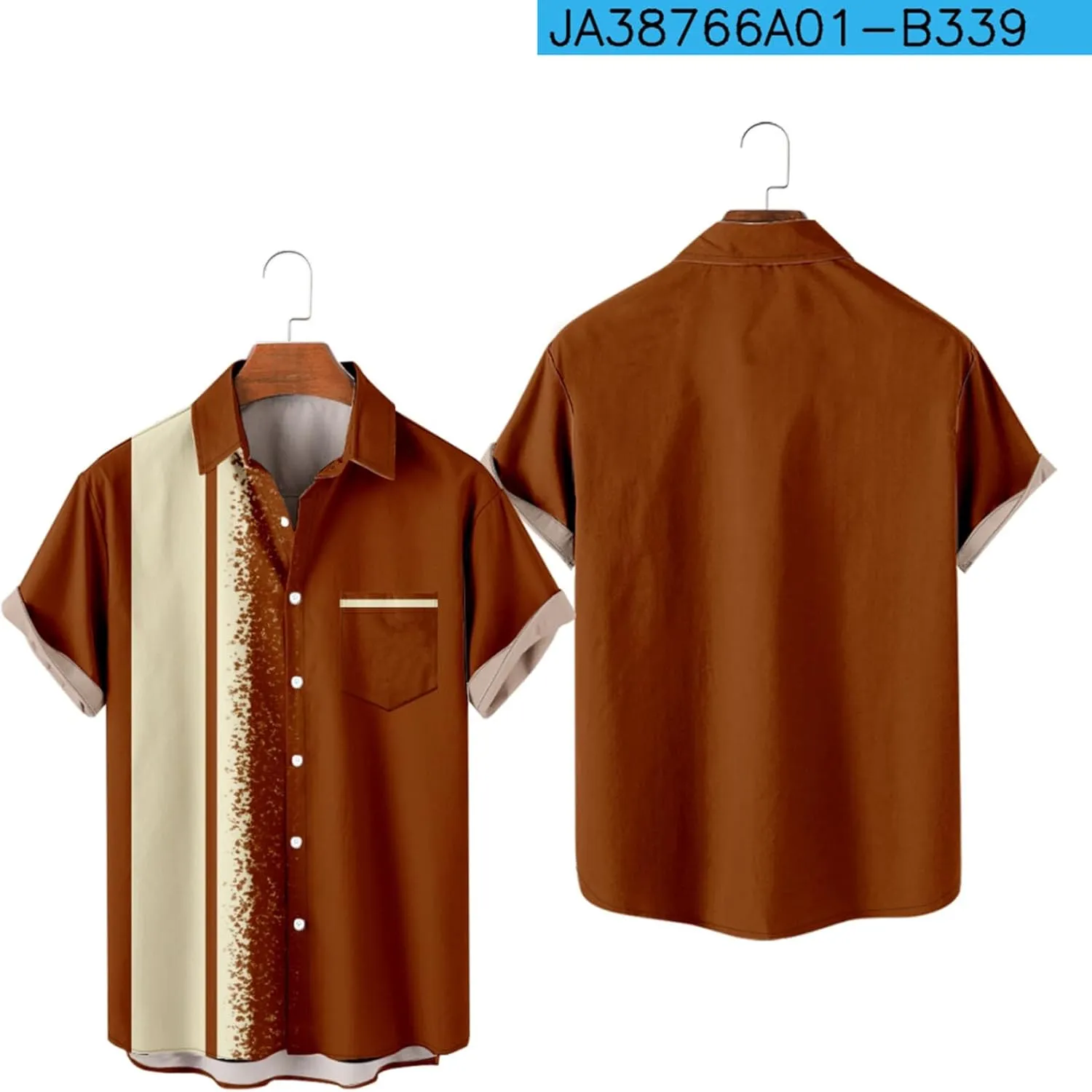 Mens Short Sleeve Button Down Shirt Casual Collared Linen Shirts Vacation Beach Shirts Textured Shirts