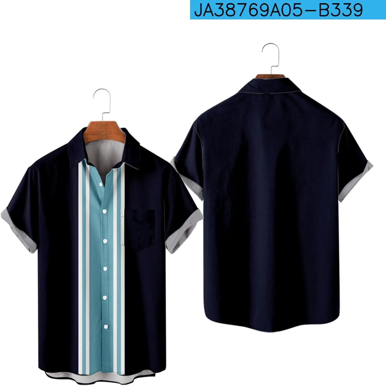 Mens Short Sleeve Button Down Shirt Casual Collared Linen Shirts Vacation Beach Shirts Textured Shirts