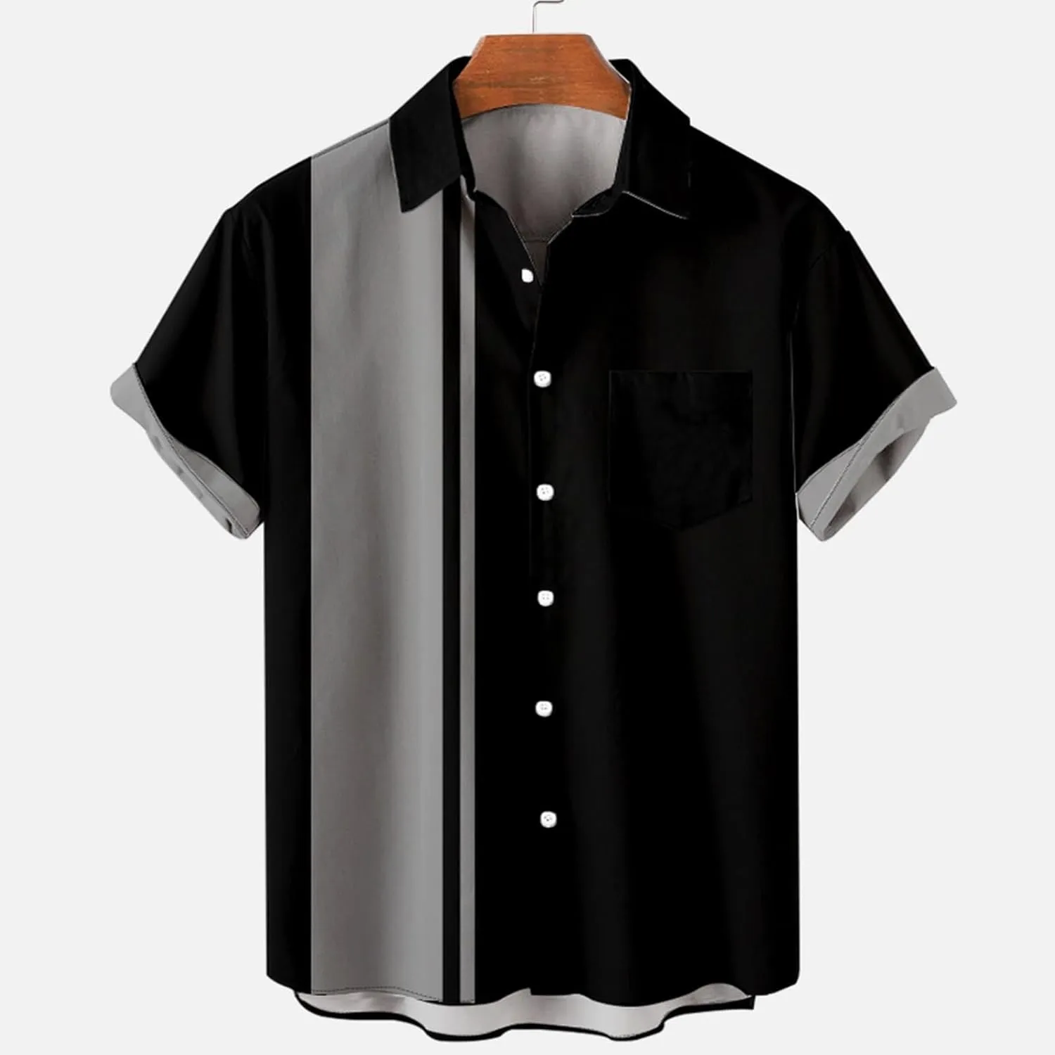 Mens Short Sleeve Button Down Shirt Casual Collared Linen Shirts Vacation Beach Shirts Textured Shirts