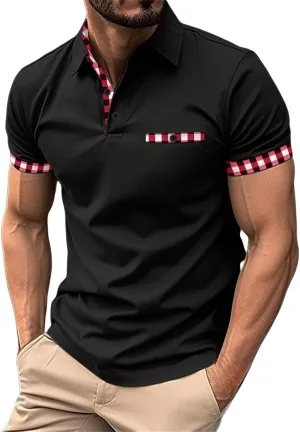 Mens Tops Casual Stylish Men's Business Slim Casual Shirt Long Sleeve Shirt Long Sleeve Tees for Men Men's Quarter