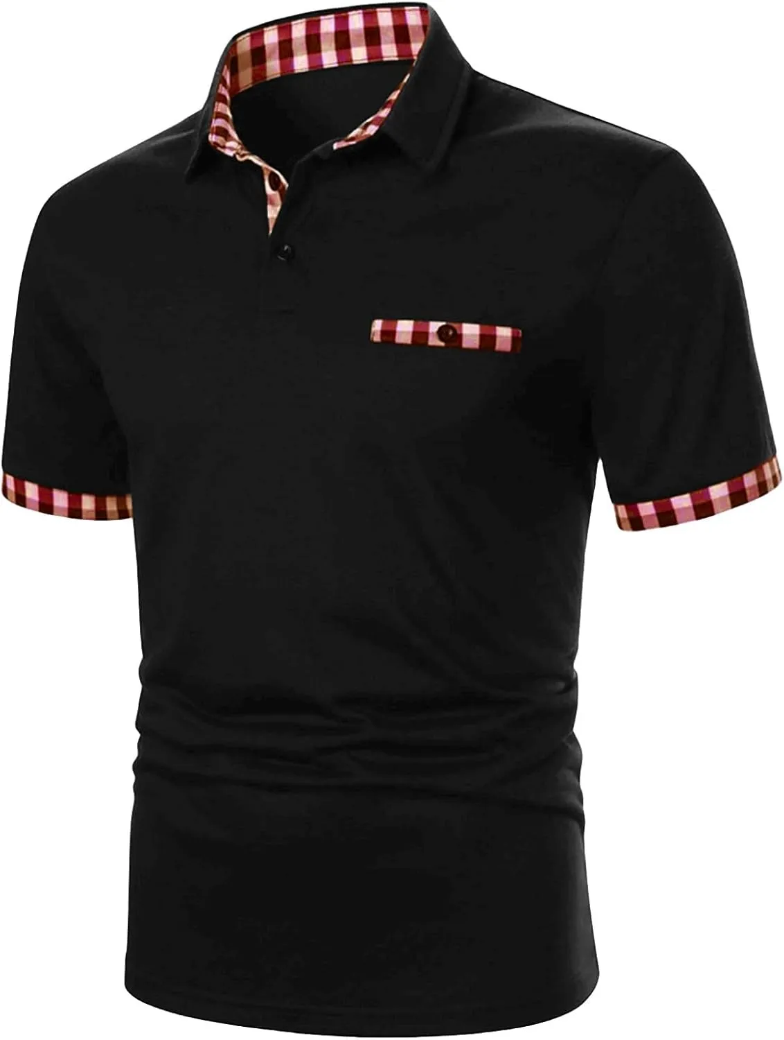 Mens Tops Casual Stylish Men's Business Slim Casual Shirt Long Sleeve Shirt Long Sleeve Tees for Men Men's Quarter