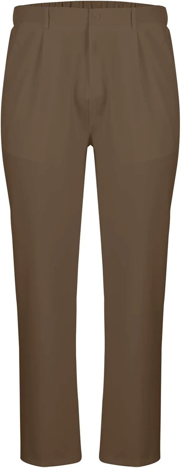Men's Wide Leg Pants High Waist Pleated Relaxed Fit Casual Trousers Dailywear Office Business Work Pants with Pockets