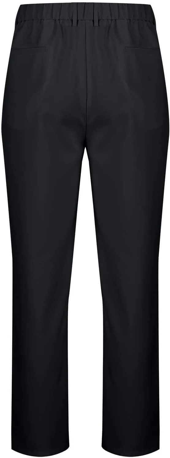 Men's Wide Leg Pants High Waist Pleated Relaxed Fit Casual Trousers Dailywear Office Business Work Pants with Pockets