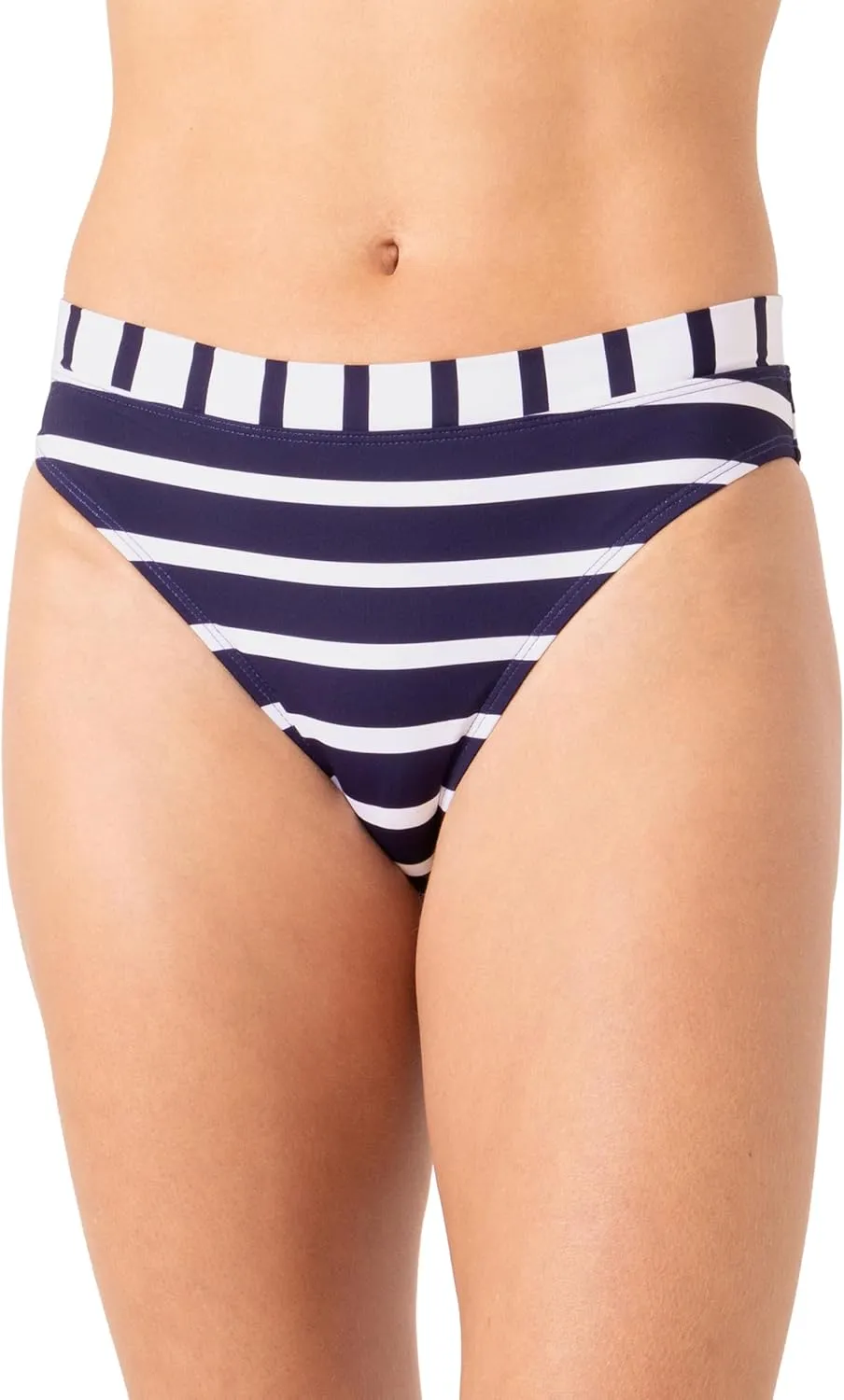 Nautica Bikini Bottoms- Tummy Control Bikini Swimwear, Workout, Volleyball, Yoga, Beachwear Bikini Brief