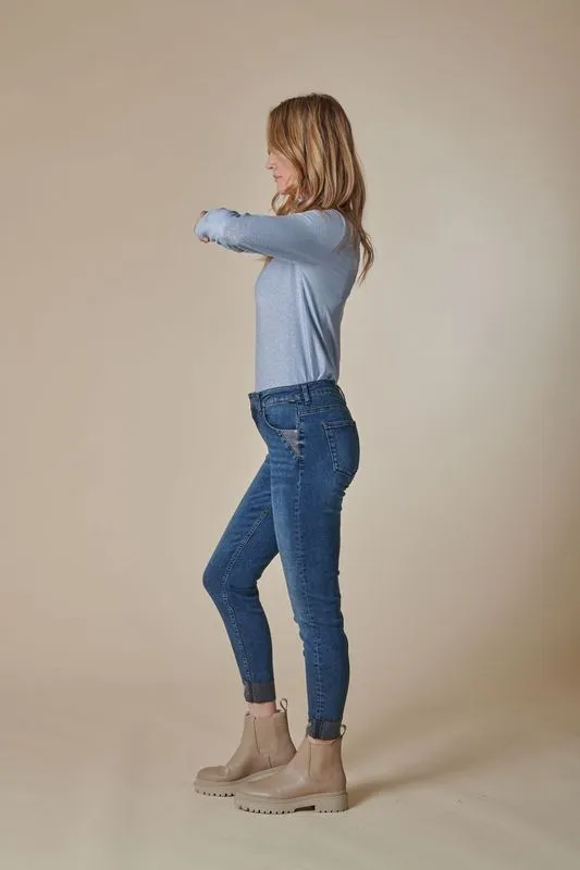 Nova Jean W7004 - Blue Denim