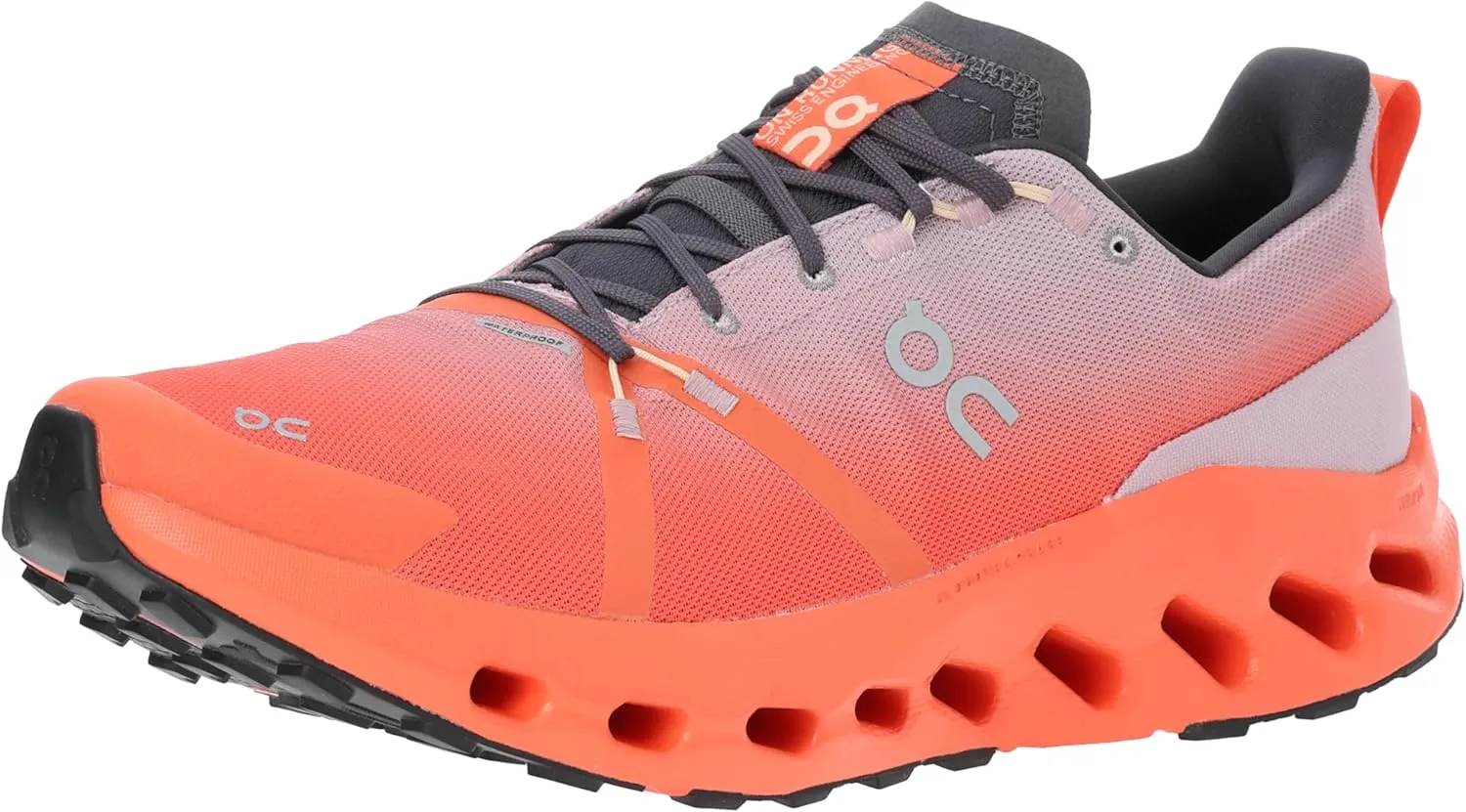 On Men's Cloudsurfer Trail WP Running Shoes