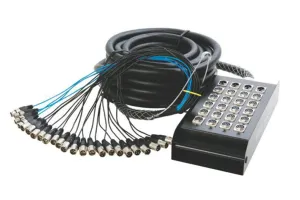 On-Stage SNK204100V2 100' 20-Channel/4-Return Stage Snake