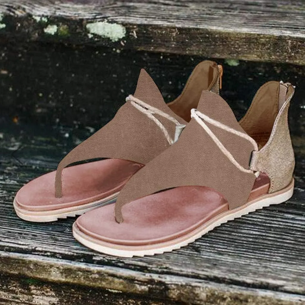 Orthopedic Sandals for Women Dressy Summer Comfortable Open Toe Flat Thong Sandals for Women Walking Sandals Women