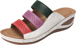Orthopedic Sandals for Women Orthotic Wedge Sandals Summer Dressy Open Toe Platform Sandals Comfortable Casual Slippers2