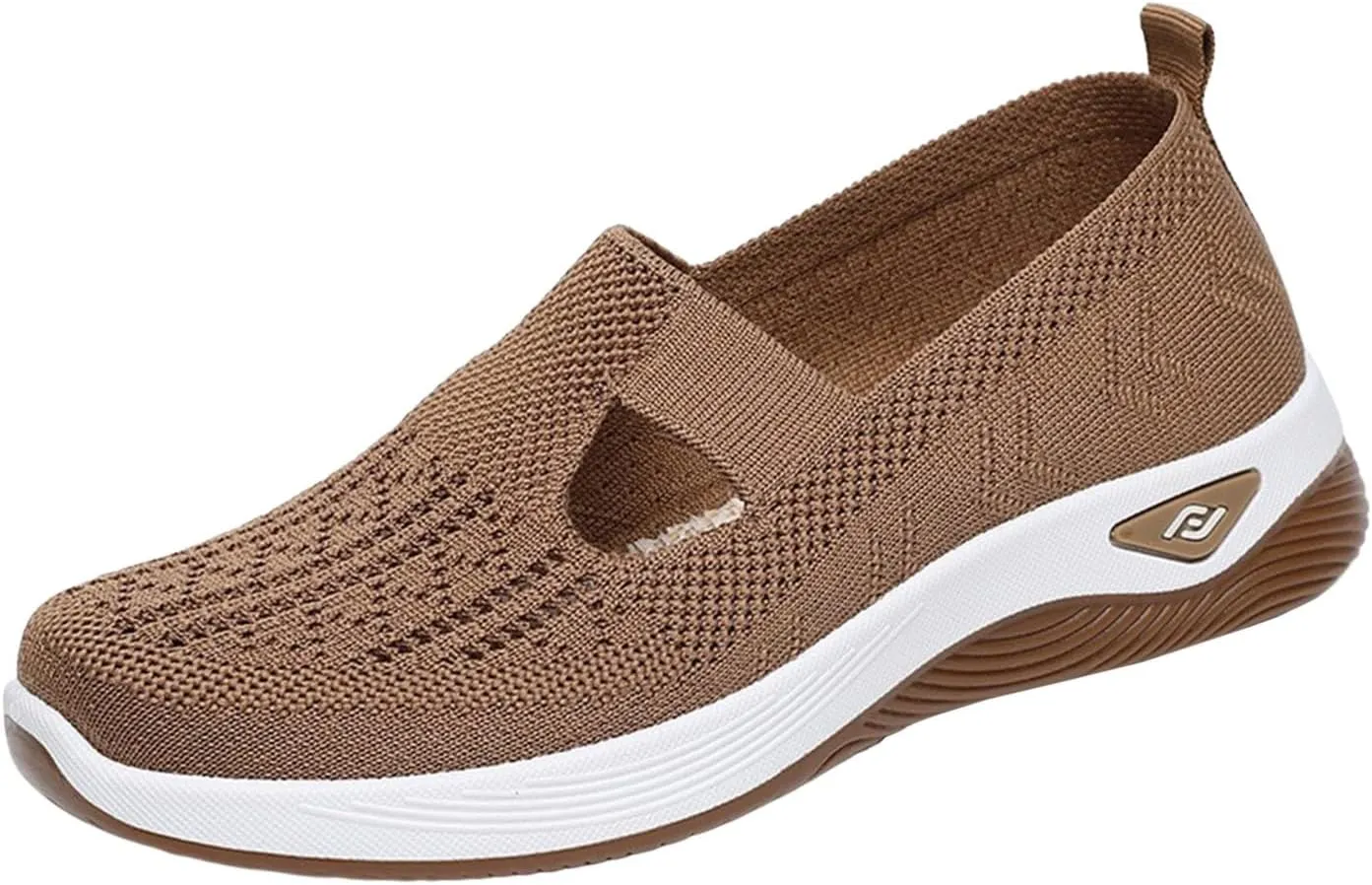 Orthopedic Shoes for Women Sandals,Womens Wide Width Breathable Walking Comfortable Slip on Sneakers Non Slip Lightweight Sneaker