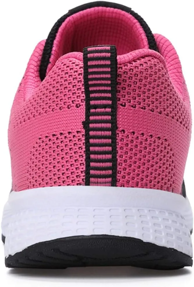 Orthopedic Tennis Shoes for Women Mesh Lace-Up Casual Sneakers Comfortable Non Slip Cushion Sneakers Wide Width Running Shoes