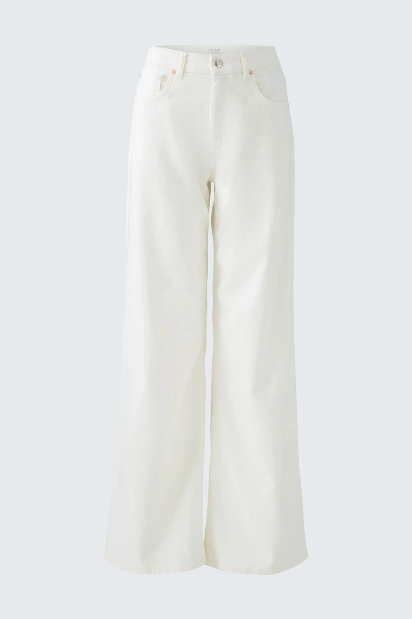 Oui Wide Leg Jeans Champagne
