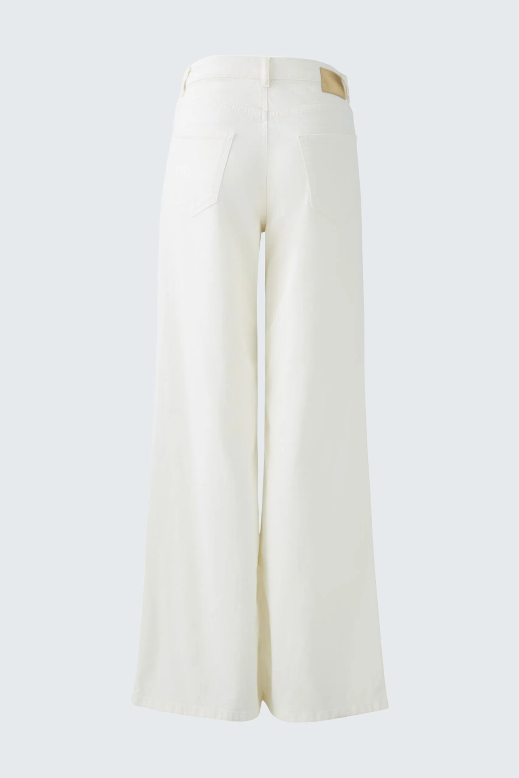 Oui Wide Leg Jeans Champagne