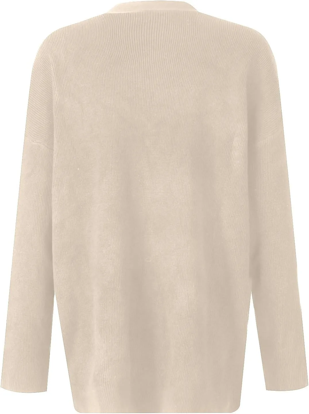 Oversized Sweaters for Women Plus Size Floral Print Long Sleeve Open Front Button Down V Neck Knitted Cardigan